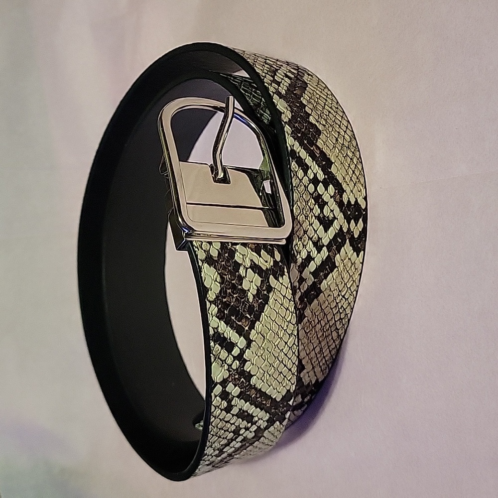 Snake Print Belt